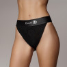 Ouch! Jockstrap vibrant Strap-On Open Back Noir